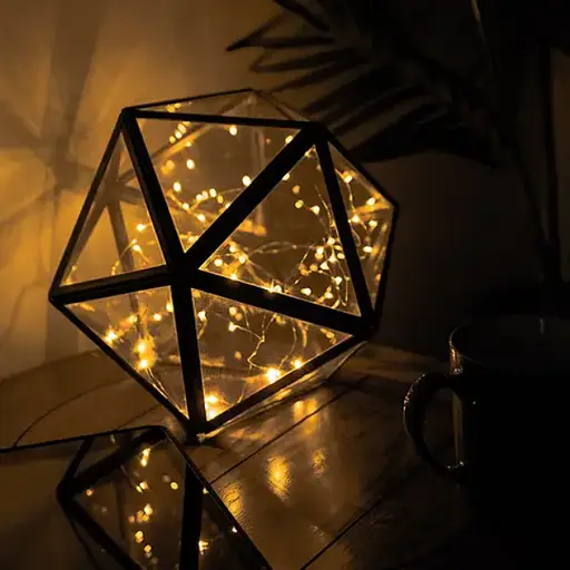 Світлодіодна дротяна гірлянда OK Led Крапелька роси Їжачок 2.5 м 50 Led Батарейки Warm White - фото 2