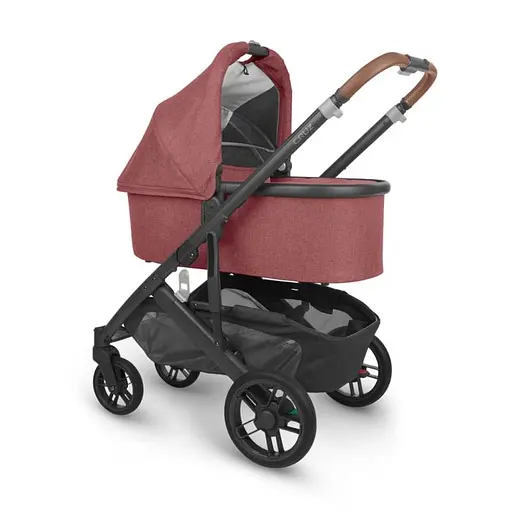 Прогулочная коляска Uppababy Cruz V2 - Lucy + люлька Uppababy Carrycot Lucy Rosewood Melange с карбоновым каркасом - фото 21