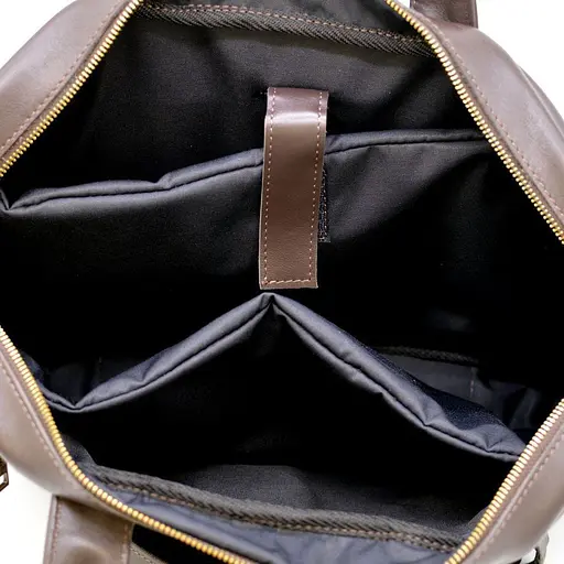 Кожаная сумка для делового мужчины TARWA 43х30.5х7 см sum0028188 - фото 9