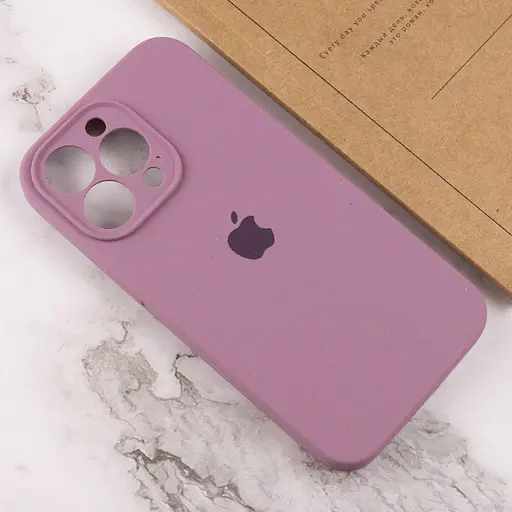Чохол Epik Silicone Case Full Camera Protective (AA) для Apple iPhone 13 Pro (6.1) Ліловий/Lilac Pride - фото 4