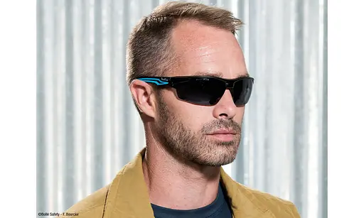 Очки защитные Bolle TRYON, дымчатые линзы, Platinum - фото 2