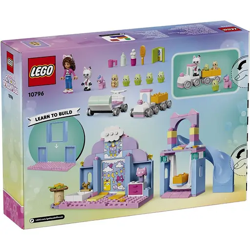 Конструктор LEGO Gabby’s Dollhouse Мини-кото-ясли Габби 165 деталей (10796) - фото 11