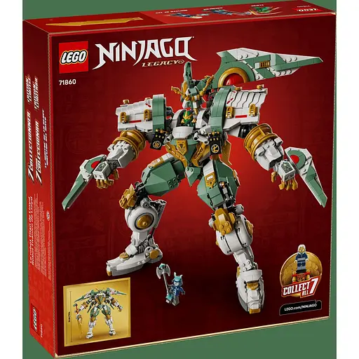 Конструктор LEGO Ninjago Титановий костюм Ллойда 15 річниця 1293 деталей (71860) - фото 6