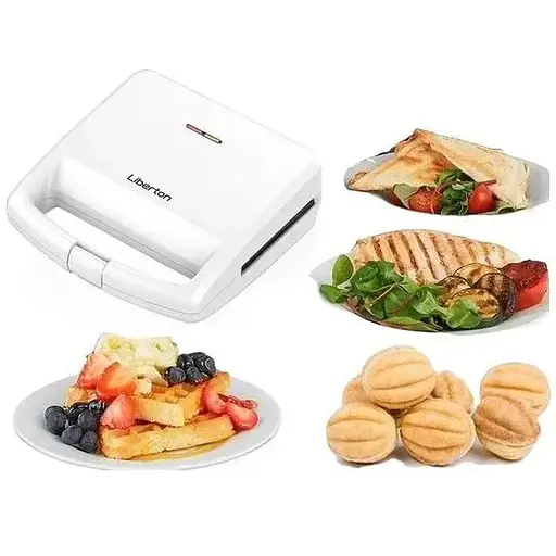 Сендвічниця-мультимейкер 4в1 Liberton LSM-5104