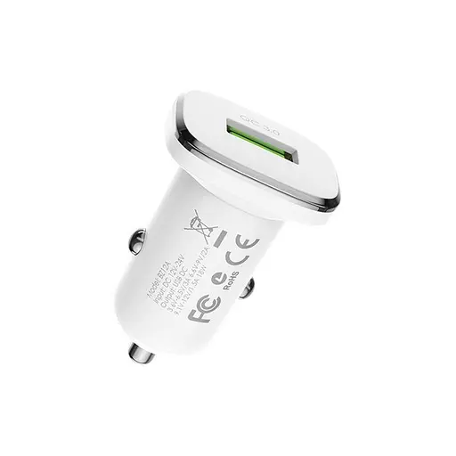 Зарядний пристрій Borofone BZ12A Micro QC3.0 18W - фото 3