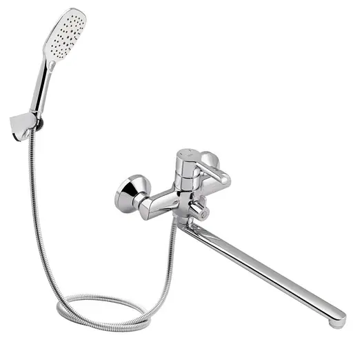 Смеситель для ванны Qtap Grand CRM 005 Хром - фото 1