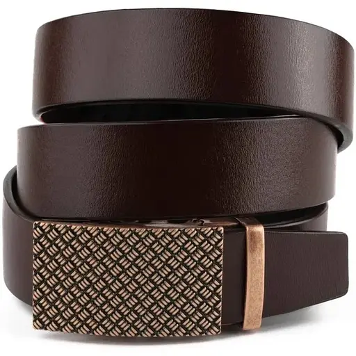 Ремінь шкіряний Vintage чоловічий 115х3,5 см acs0014805 - фото 1