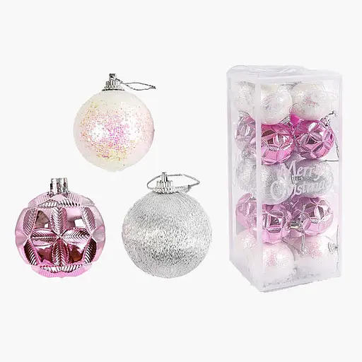 Набір ялинкових прикрас, C67369, 20 шт.