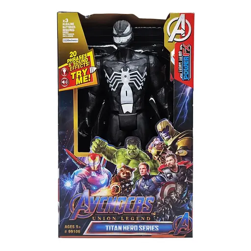 Игровая фигурка Marvel Bambi 99106 со светом и звуком Веном