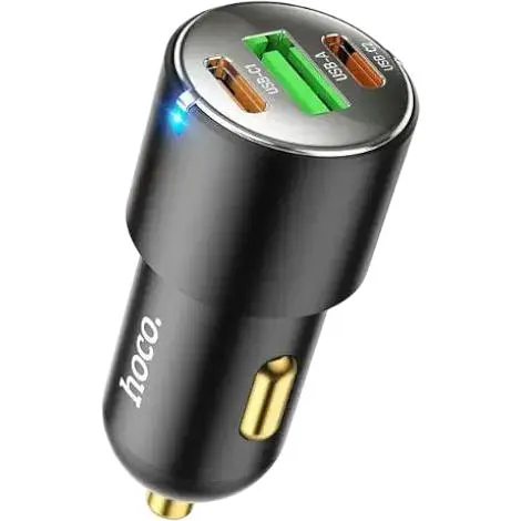 Автомобильное зарядное устройство Hoco NZ6 USB/2Type-C 45W 3.0A - фото 4