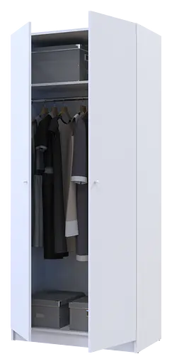 Полка для одежды Doros Promo Белый 3шт. 86.7х35х1.6 (41516027) - фото 6