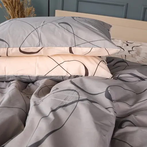 Комплект постельного белья Mirson 17-0849 Ribbona Бязь 2x 160 x 220 см - фото 2