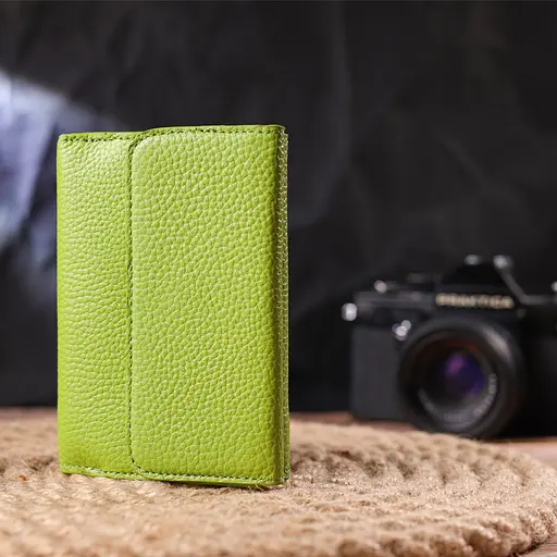 Женский кожаный кошелек Canpellini 12х8.7х1.5 см acs0025107 - фото 7