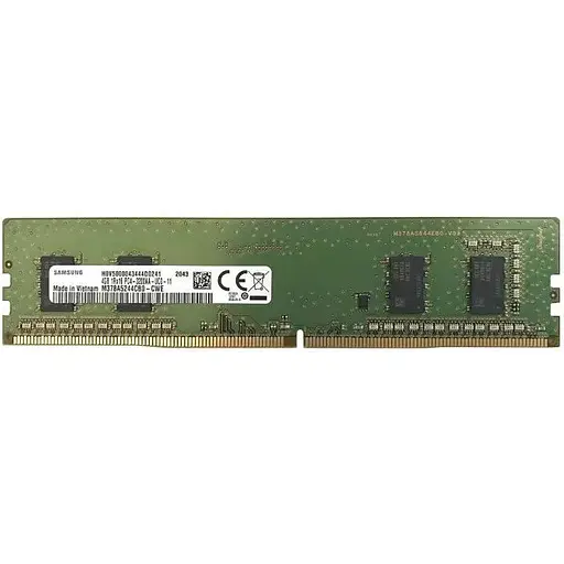 Оперативна пам'ять Samsung DDR4 4GB 3200MHz 1Rx16 PC4-25600, non-ECC Unbuffered Б/В