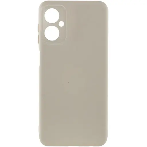 Чехол Silicone Cover Lakshmi Full Camera (A) для Motorola Moto G14 Песочный / Sand