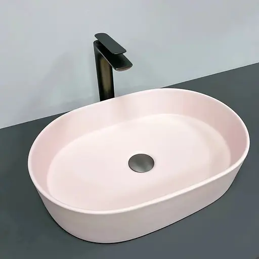 Умивальник VBI Verona 50 pink matt накладний VBI-011316, Цветной - фото 1