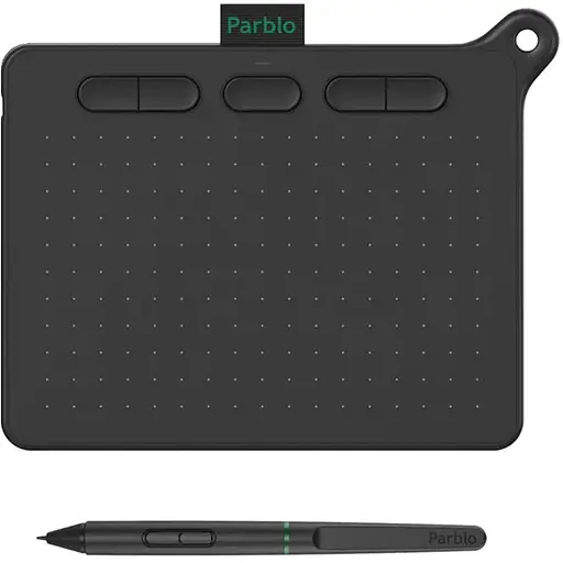Графічний планшет Parblo Ninos S, чорний
