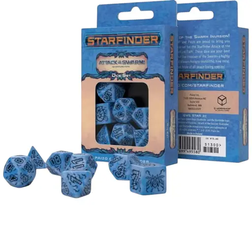 Набір кубиків Starfinder Attack of the Swarm Dice Set , 7 шт. (STAR3D)