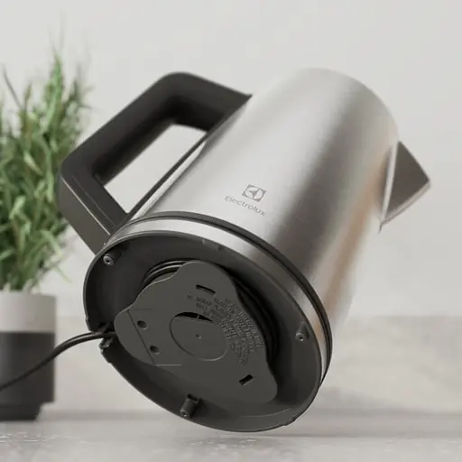 Electrolux Електрочайник, 1.7 л, Strix, дисплей, метал, підтримка темп, нерж - фото 6