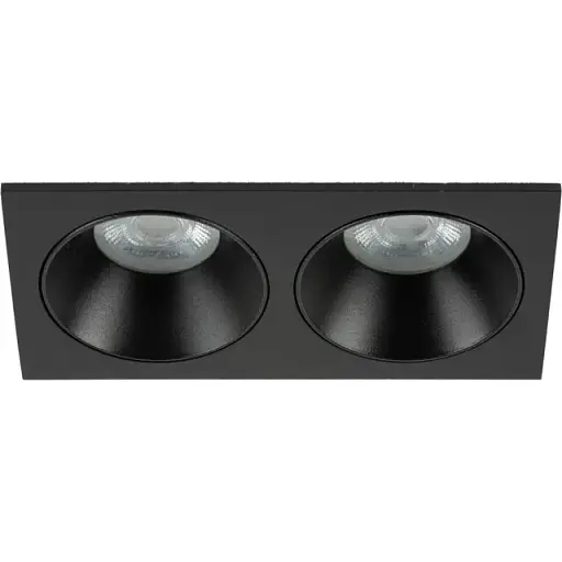 Точковий світильник TK Lighting 10579 Prisma Duo GU10 2x10W IP65 чорний - фото 1