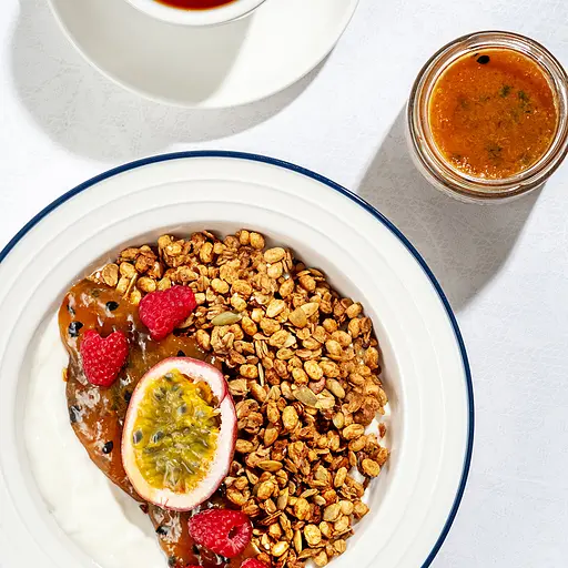 Джем с низким содержанием сахара Yagodar Персик с маракуйей 210 г - фото 5