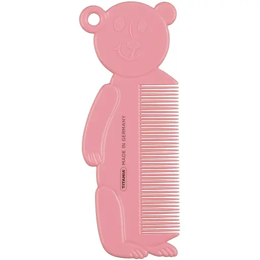 Расческа детская Titania Мишка розовый (1815 роз)