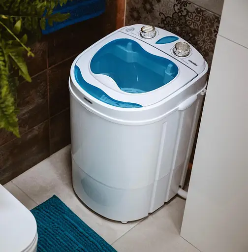 Туристична пральна машина Mesko MS 8053 580 Вт біла - фото 8
