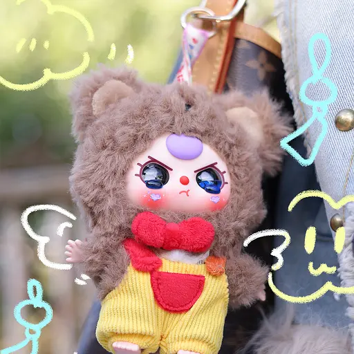 Колекційна м'яка іграшка з кільцем Pop Top Baby Three Милі крихітки (CRP2604) - фото 4