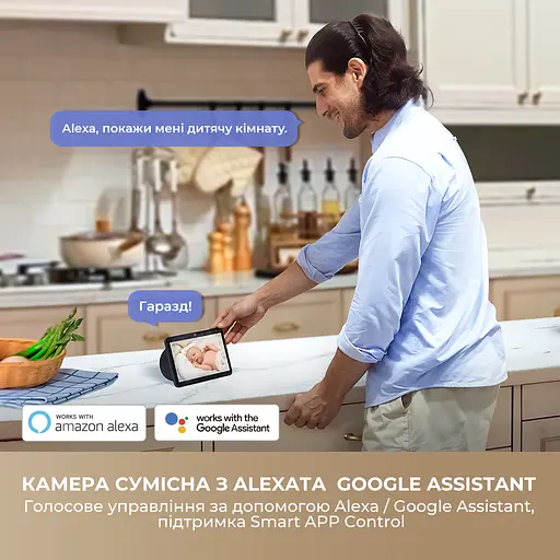 IP-камера Dreame NAVO Care SE 1 InCam 3MP White - фото 8