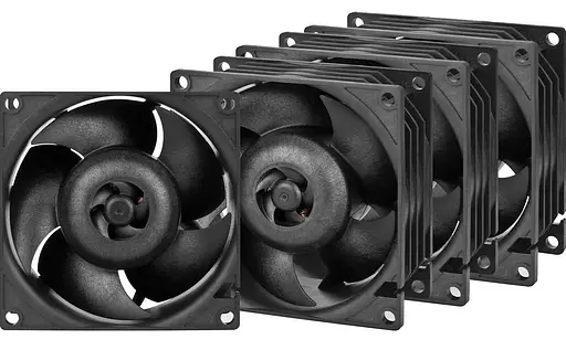 Вентилятор Arctic S8038-7K 4-PACK PWM 80MM (ACFAN00292A) - фото 1