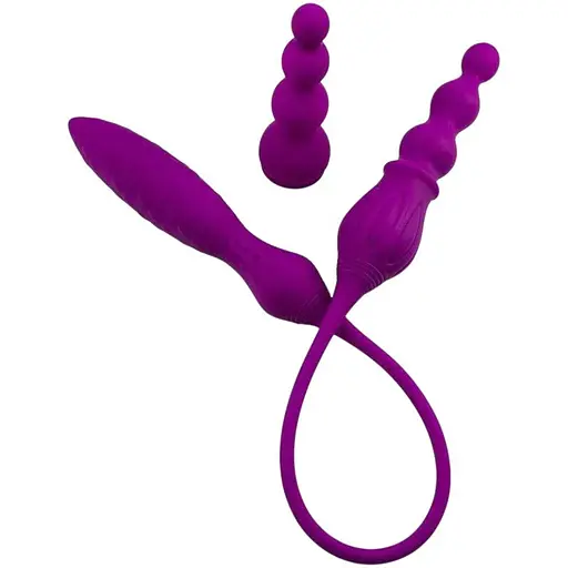 Вибратор двусторонний Adrien Lastic AD-2X с пультом LRS