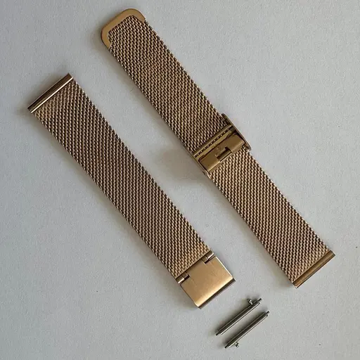 Ремінець металевий золотий розмір 18 - фото 5