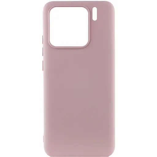 Чехол Silicone Cover Lakshmi (AAA) для Xiaomi 15 Розовый / Pink Sand