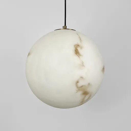 Підвісний світильник-куля з імітацією мармуру Ø 30 см Line F SGJ27-300 - фото 5