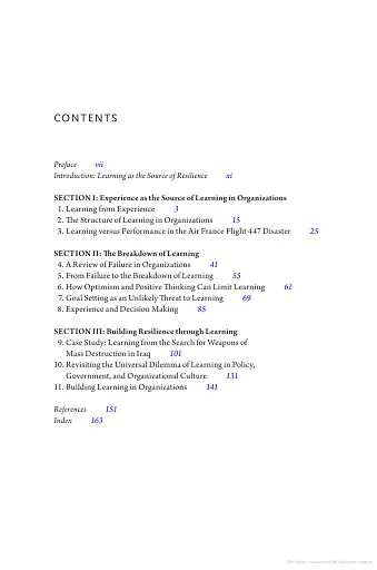 Organizational Resilience. How Learning Sustains Organizations in Crisis, Disaster, and Breakdown - фото 2