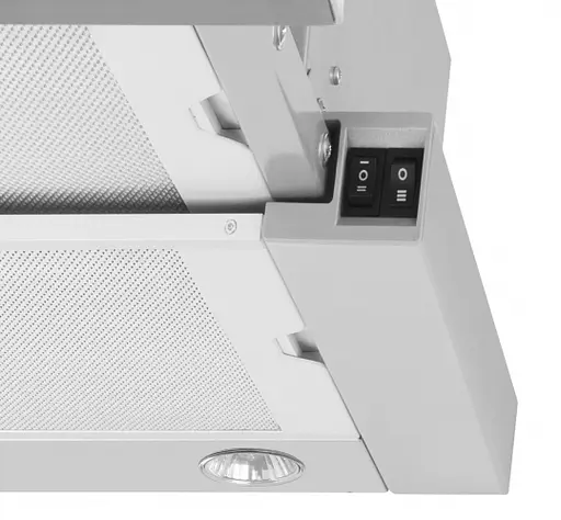 Вытяжка Hansa телескопическая 60 см 425 м3г черный+нержавеющая сталь - фото 5