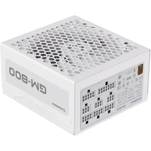 Блок живлення GameMax GM-800 Modular 800W 80+ Bronze White (GM-800 Modular white) - фото 6
