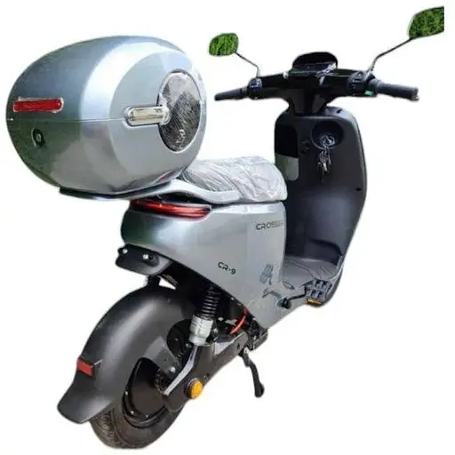 Електроскутер Crosser CR 9 72V 20Ah (800w) сірий - фото 3