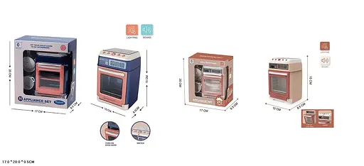 Плита YH129-7C/7S на батарейках, свет, звук, в коробке (6982005400334) МИКС - фото 1