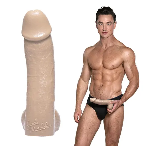 Фалоімітатор Fleshjack Boys Cade Maddox 22.8 см тілесний - фото 6