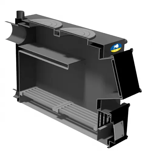 Твердопаливний котел Zubr Classic плита 20 кВт - фото 3