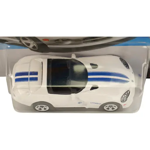 Базова машинка Hot Wheels Drop Tops 92 Dodge Viper RT/10 біла (5785) JJM01-N521 - фото 2