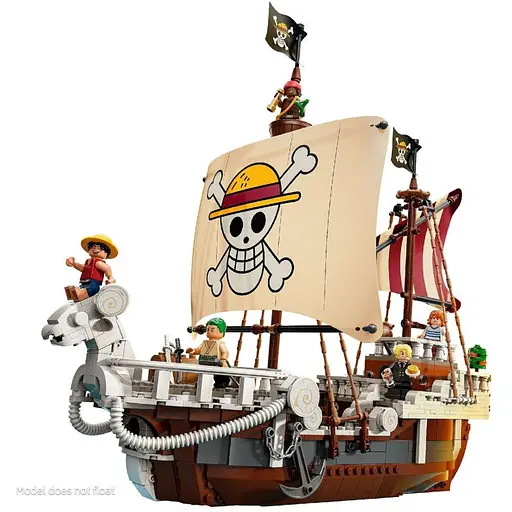 Конструктор LEGO One Piece Пиратский корабль Вездеходный Мерри 1376 деталей (75639) - фото 4