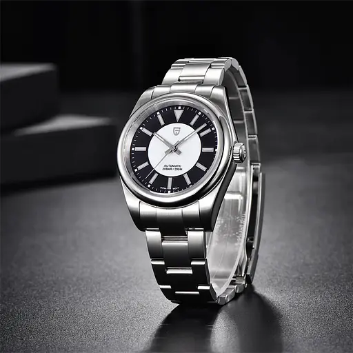 Наручний годинник чоловічий PD-1764 Silver-Black Pagani Design acs0031196 - фото 5