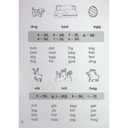 Навчальна книга 3000 вправ та завдань Англійська мова Читання 1-2 клас Час майстрів 318086 - фото 3