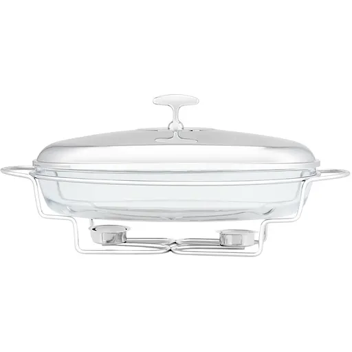 Мармит Edenberg из жаропрочного стекла с крышкой из нержавеющей стали 3.2 л (EB-1443) - фото 2