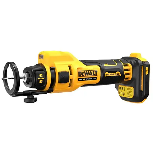 Фрезер аккумуляторный для вырезания гипсокартона DeWalt без АКБ и ЗУ DCE555N - фото 1