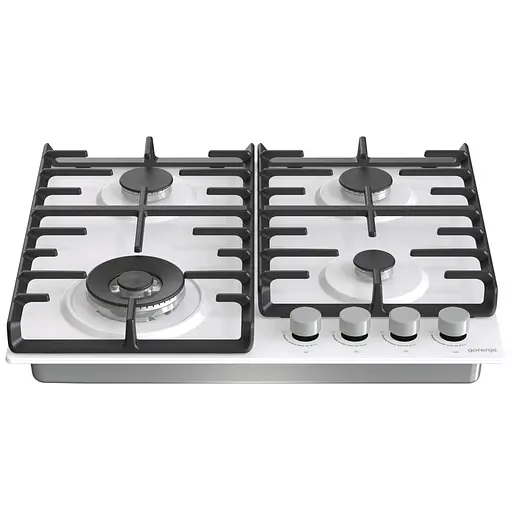 Варочная панель Gorenje газовая, 60 см, чугун, белый - фото 4