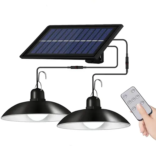 Світильник вуличний Works GSL-СL30W-65K на сонячних панелях IP65, 4x1200 мАг 18x18.7 см (145919) - фото 2