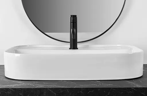 Умивальник Rea Verona white накладний REA-U3325, Білий - фото 4